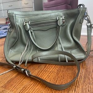 Rebecca Minkoff  Regan Thyme Green Satchel